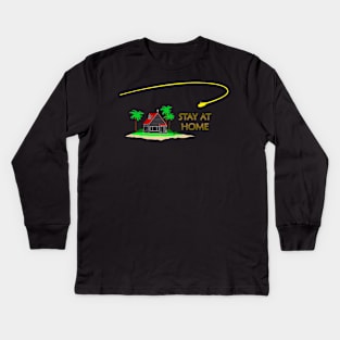 Stay At Home Kids Long Sleeve T-Shirt